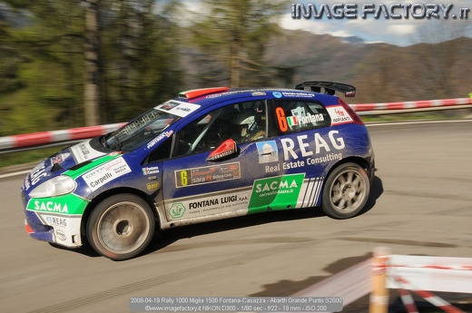 2008-04-19 Rally 1000 Miglia 1508 Fontana-Casazza - Abarth Grande Punto S2000